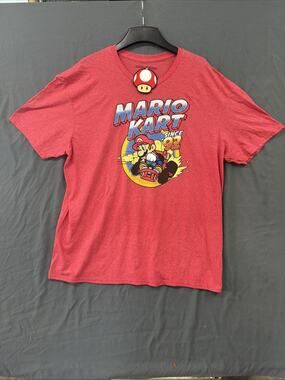 Mario Bros. Mario Kart Red Men 2XL